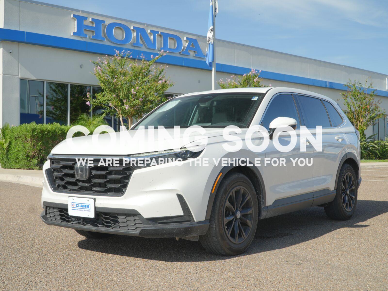 Platinum White Pearl 2025 Honda CR-V SUV / Crossover Front-Wheel Drive Continuously Variable Transmission