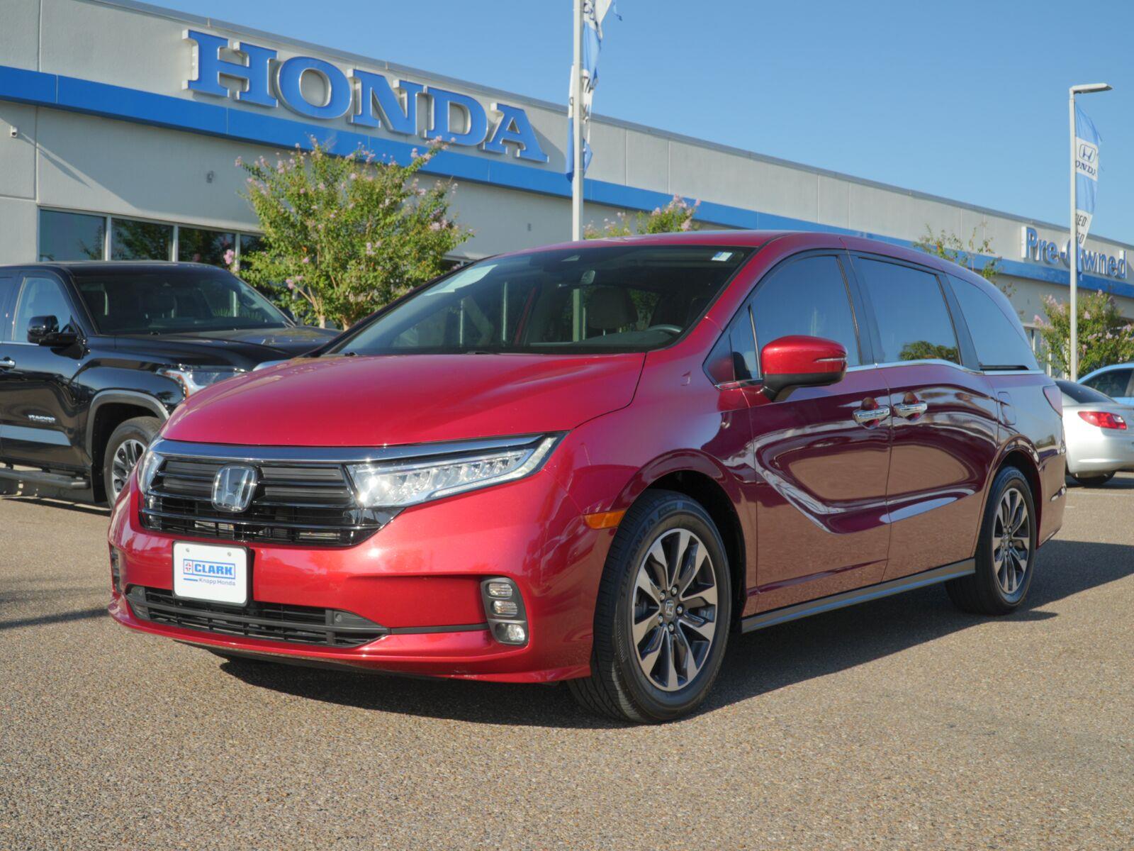 Radiant Red Metallic II 2024 Honda Odyssey Minivan Front-Wheel Drive Automatic
