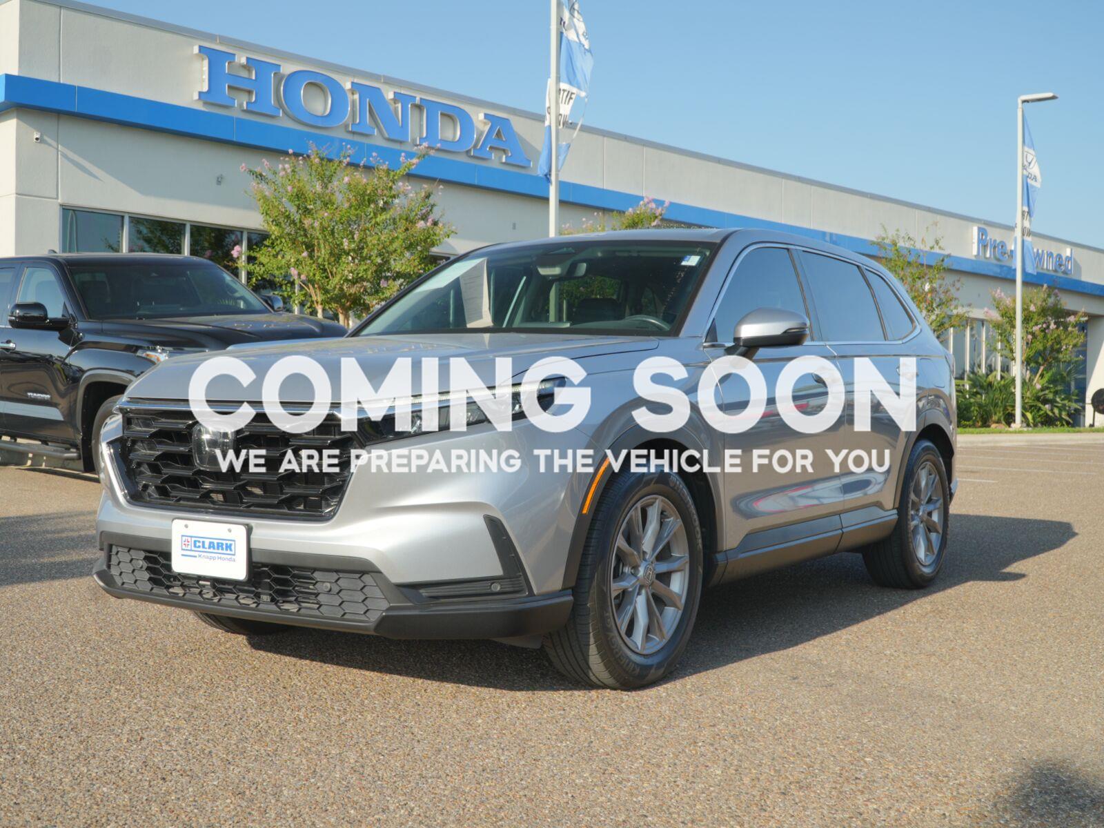 Lunar Silver Metallic 2024 Honda CR-V SUV / Crossover Front-Wheel Drive Continuously Variable Transmission