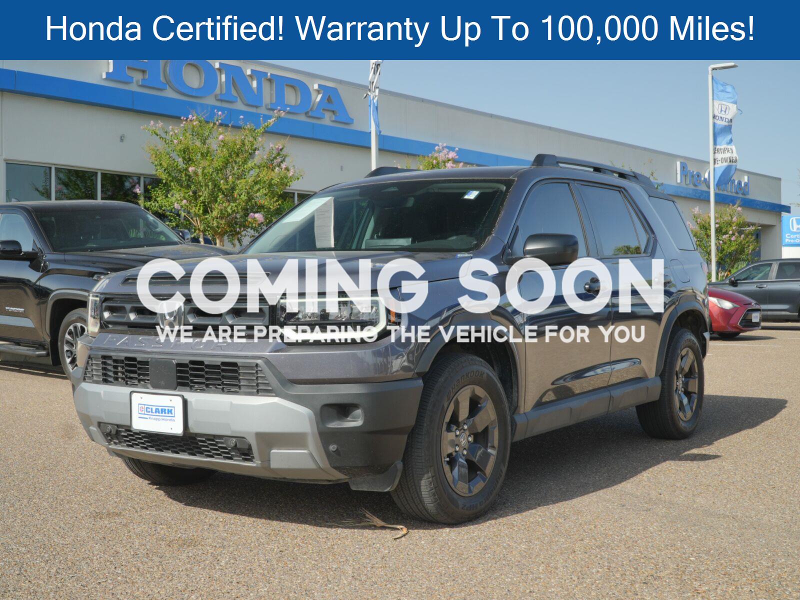 Gray (Modern Steel Metallic) 2026 Honda Passport SUV / Crossover All-Wheel Drive Automatic