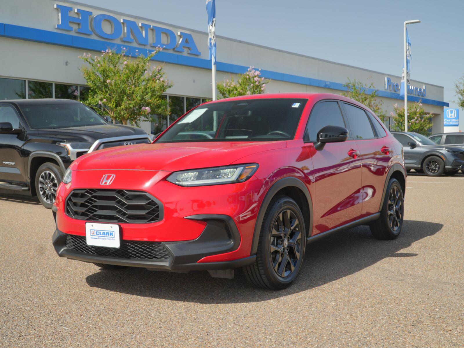 Milano Red 2025 Honda HR-V SUV / Crossover Front-Wheel Drive Continuously Variable Transmission