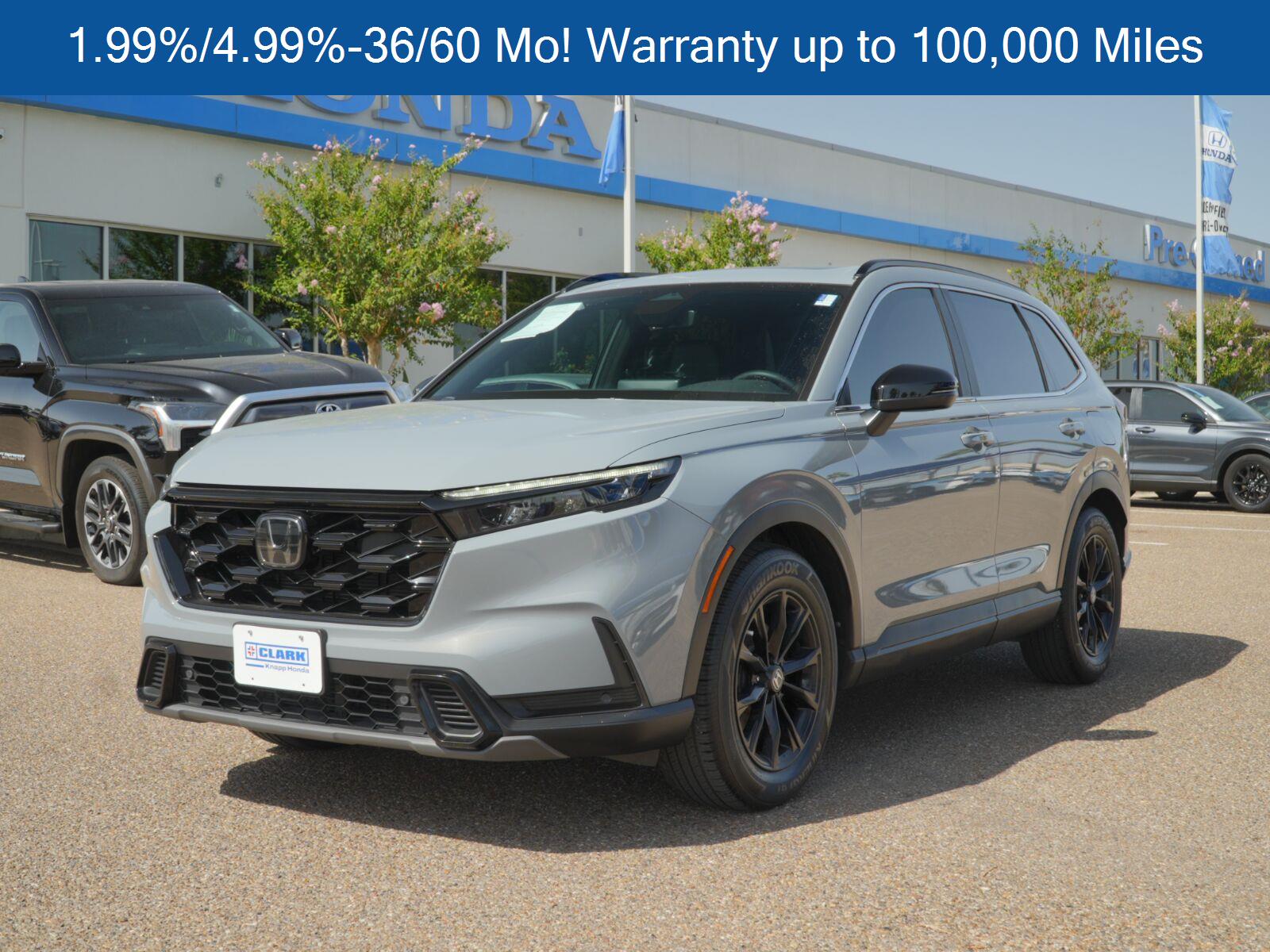 Urban Gray Pearl 2025 Honda CR-V Hybrid SUV / Crossover Front-Wheel Drive 1-Speed Dual Clutch