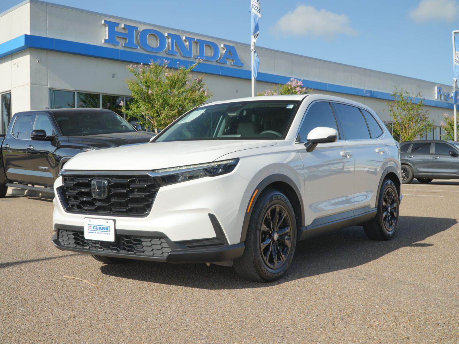Platinum White Pearl 2025 Honda CR-V SUV / Crossover Front-Wheel Drive Continuously Variable Transmission