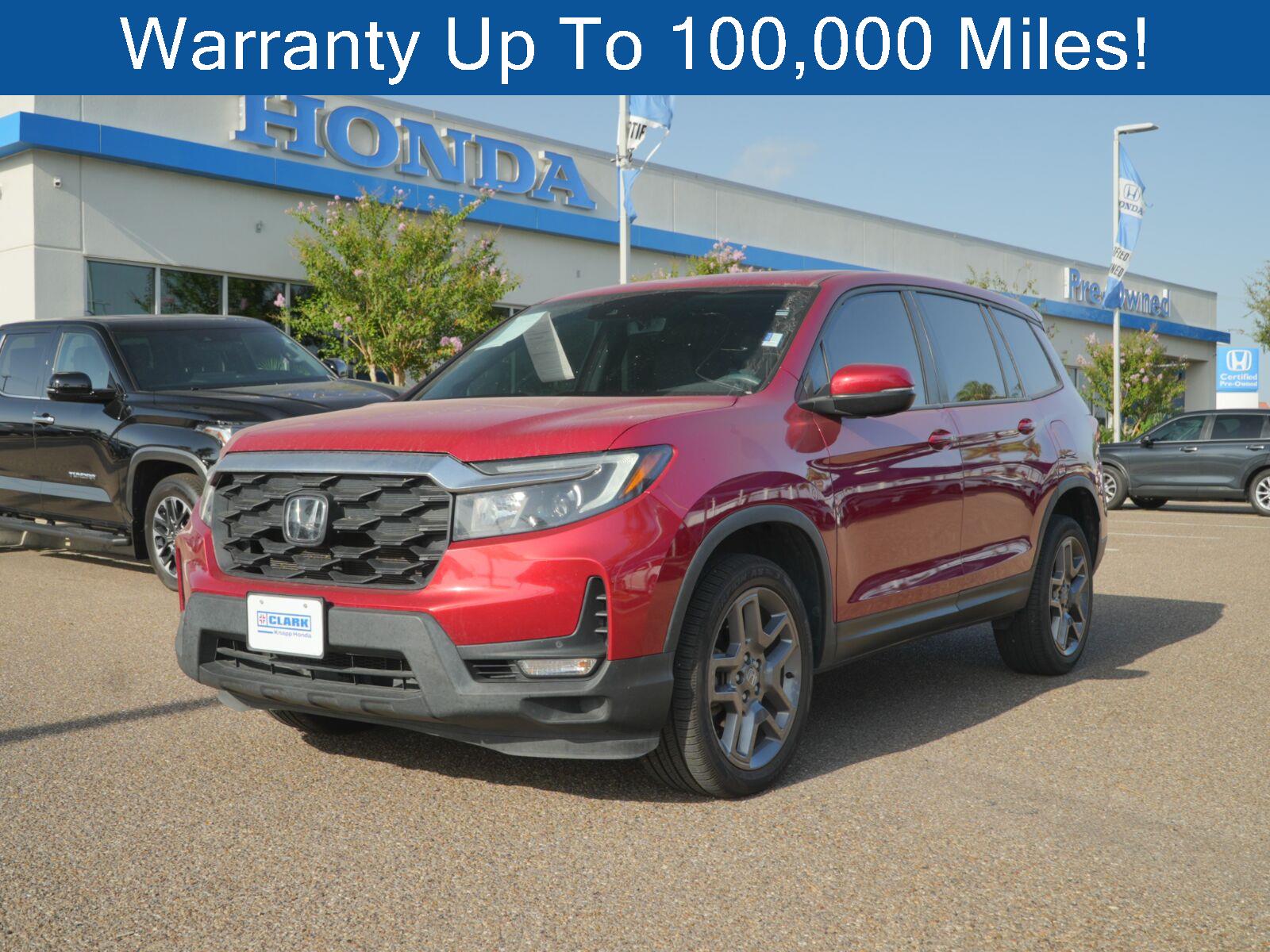 Radiant Red Metallic II 2023 Honda Passport SUV / Crossover All-Wheel Drive 9-Speed Automatic