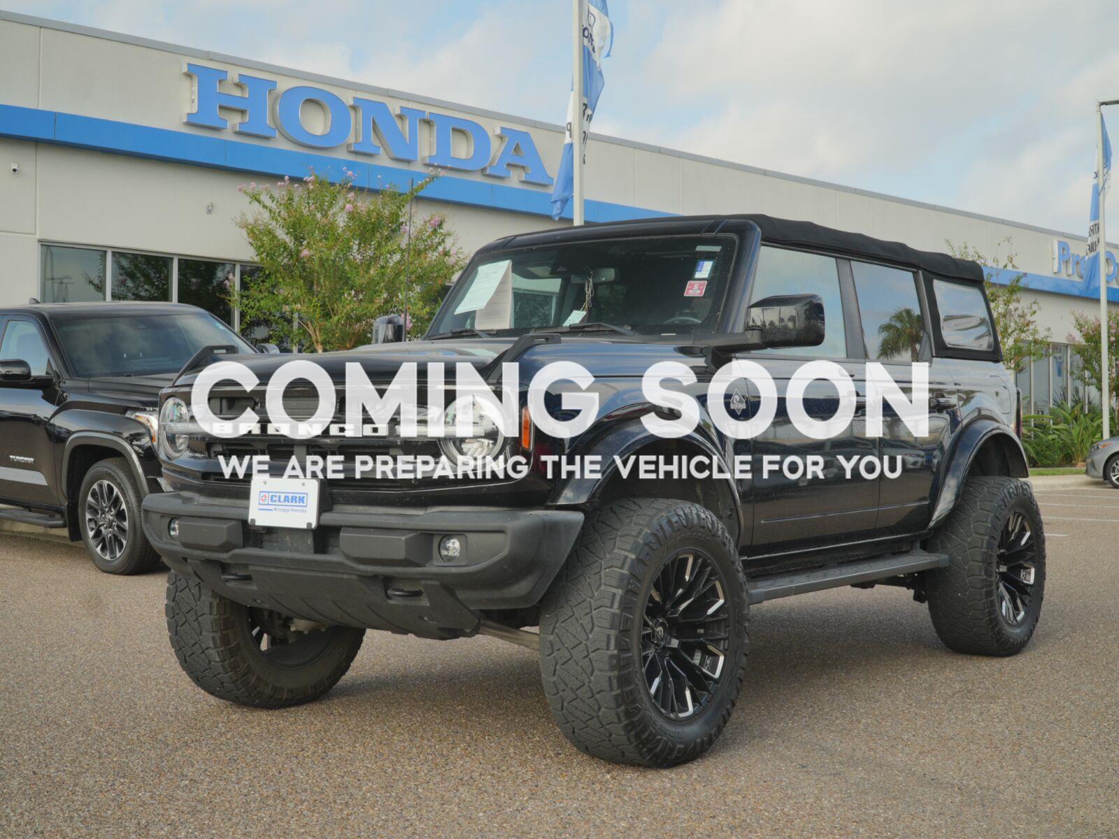 Shadow Black 2022 Ford Bronco SUV / Crossover Four-Wheel Drive Automatic