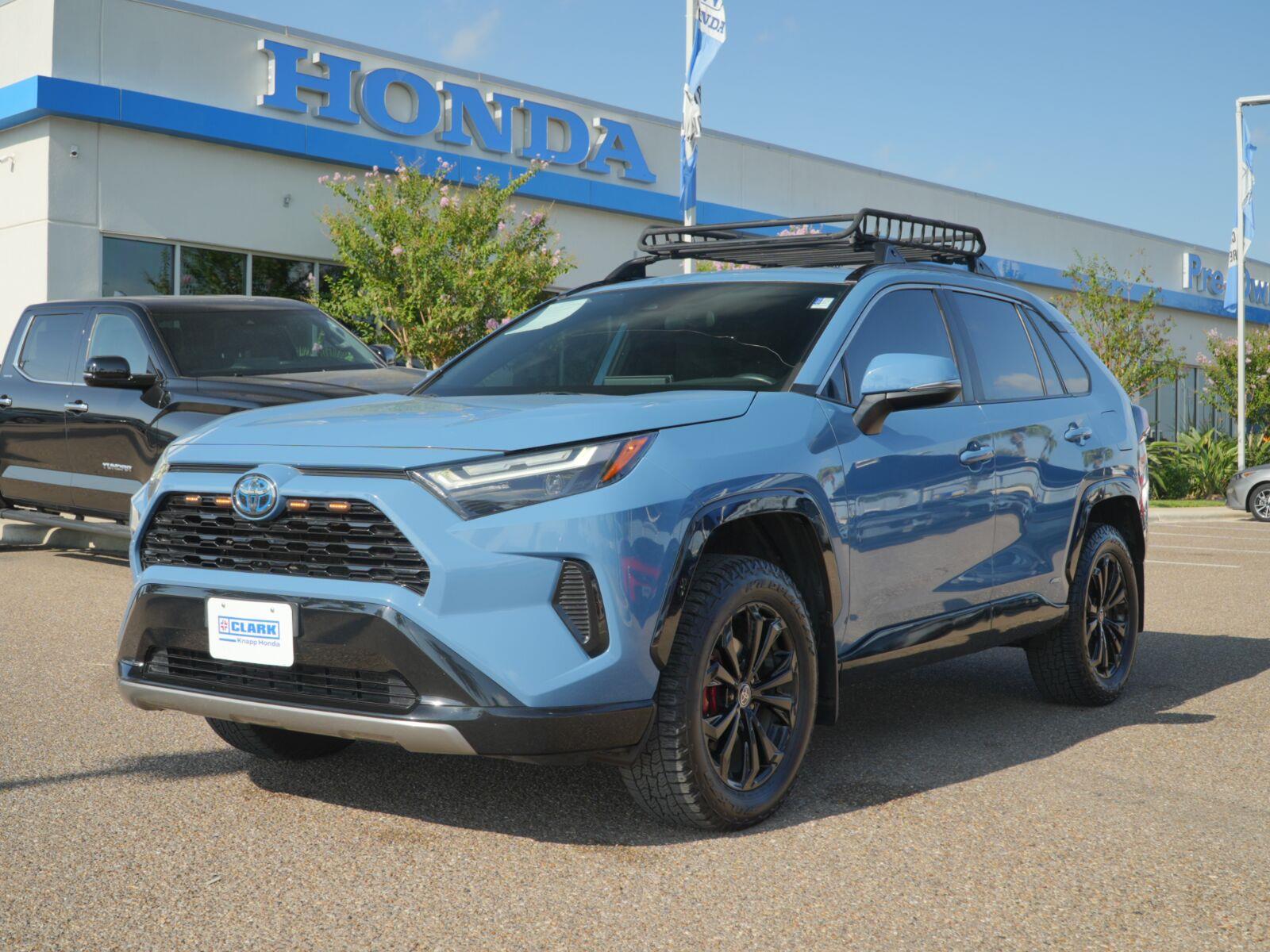 Cavalry Blue 2024 Toyota RAV4 Hybrid SUV / Crossover All-Wheel Drive Continuously Variable Transmission