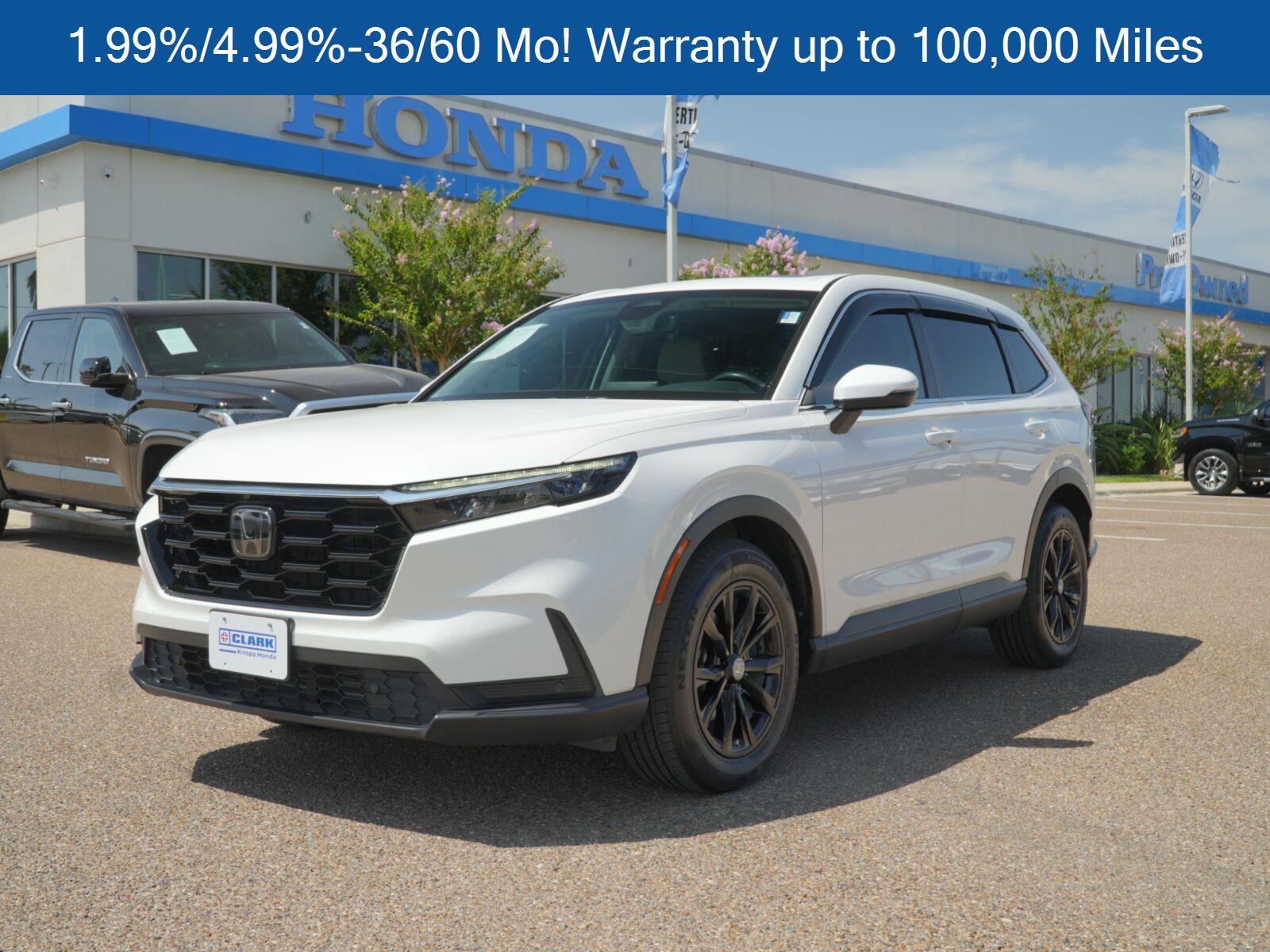 Platinum White Pearl 2025 Honda CR-V SUV / Crossover All-Wheel Drive Continuously Variable Transmission