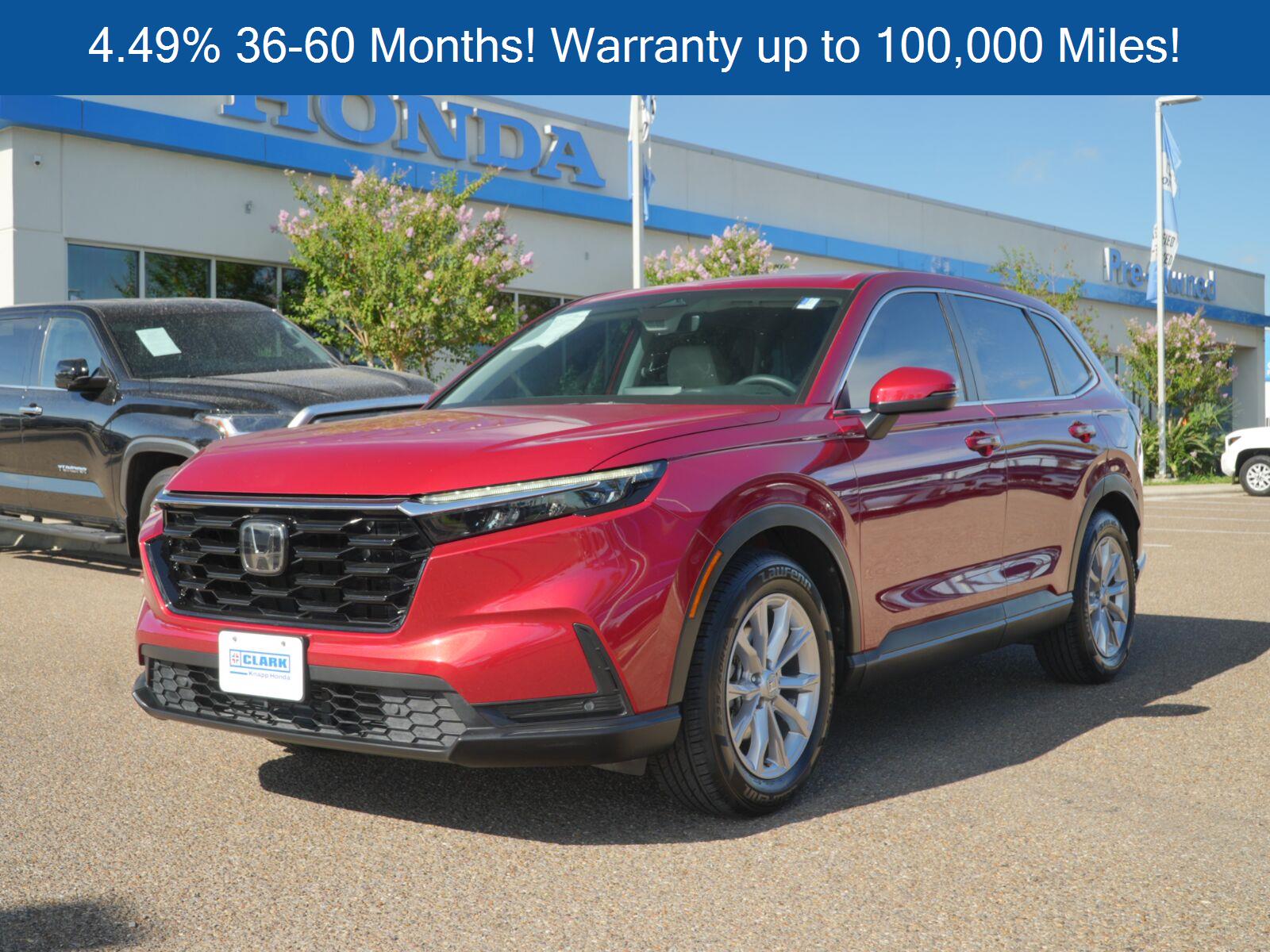 Radiant Red Metallic 2024 Honda CR-V SUV / Crossover Front-Wheel Drive Continuously Variable Transmission
