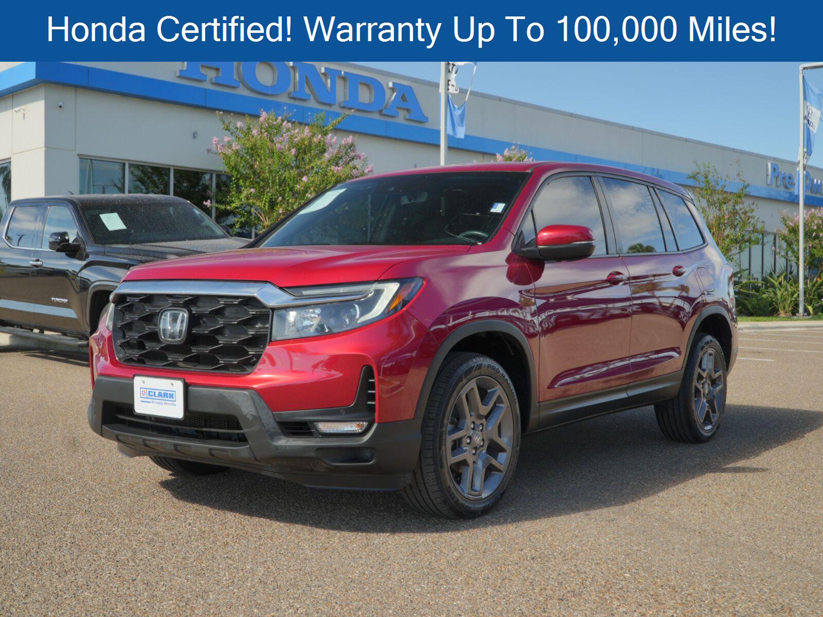 Radiant Red Metallic II 2023 Honda Passport SUV / Crossover All-Wheel Drive 9-Speed Automatic