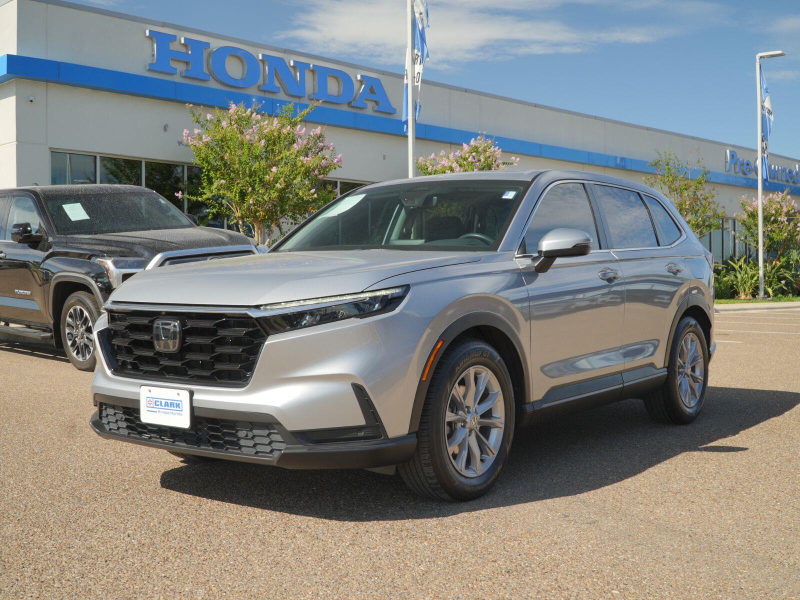 Lunar Silver Metallic 2024 Honda CR-V SUV / Crossover Front-Wheel Drive Continuously Variable Transmission