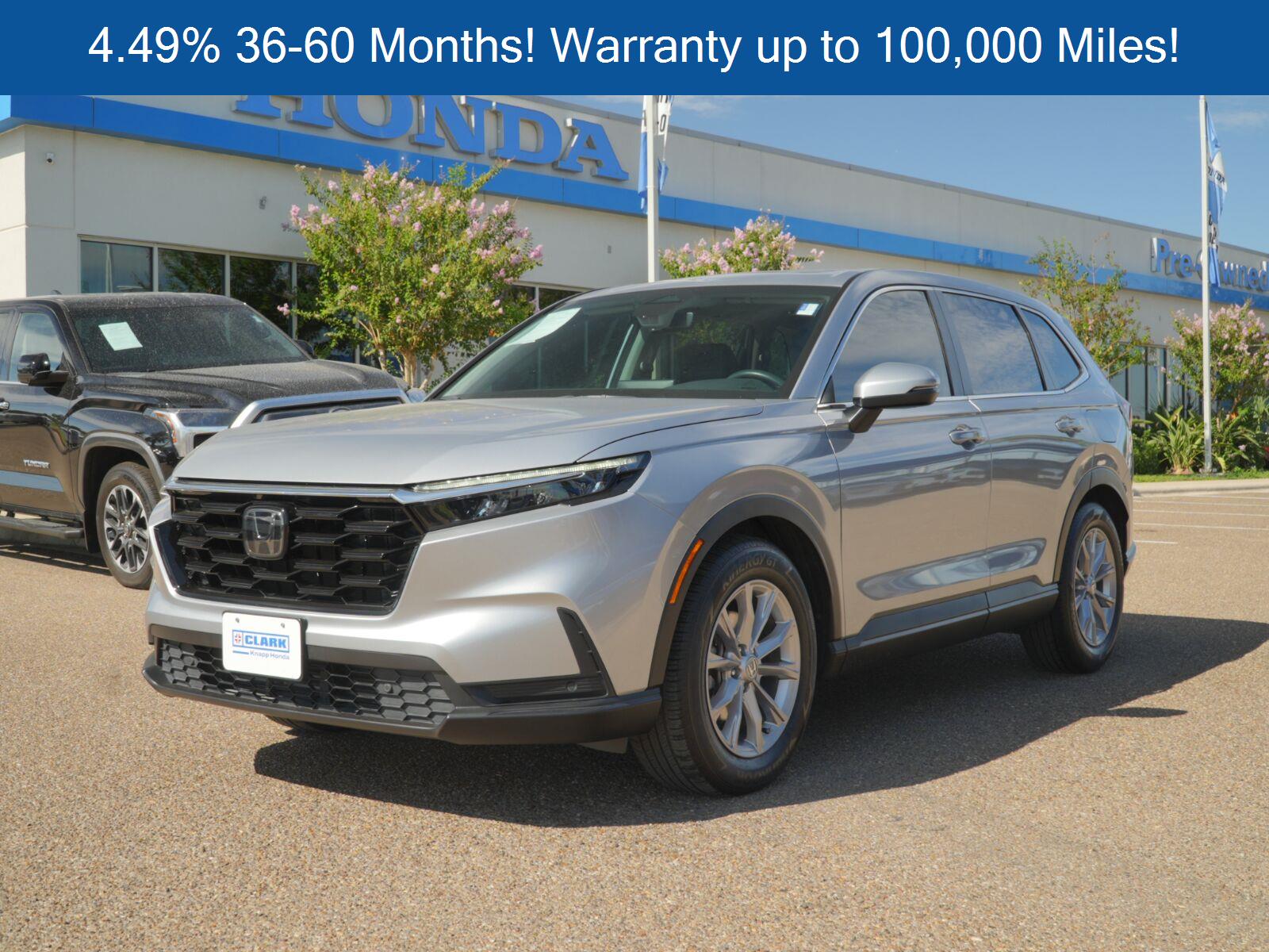 Lunar Silver Metallic 2024 Honda CR-V SUV / Crossover Front-Wheel Drive Continuously Variable Transmission