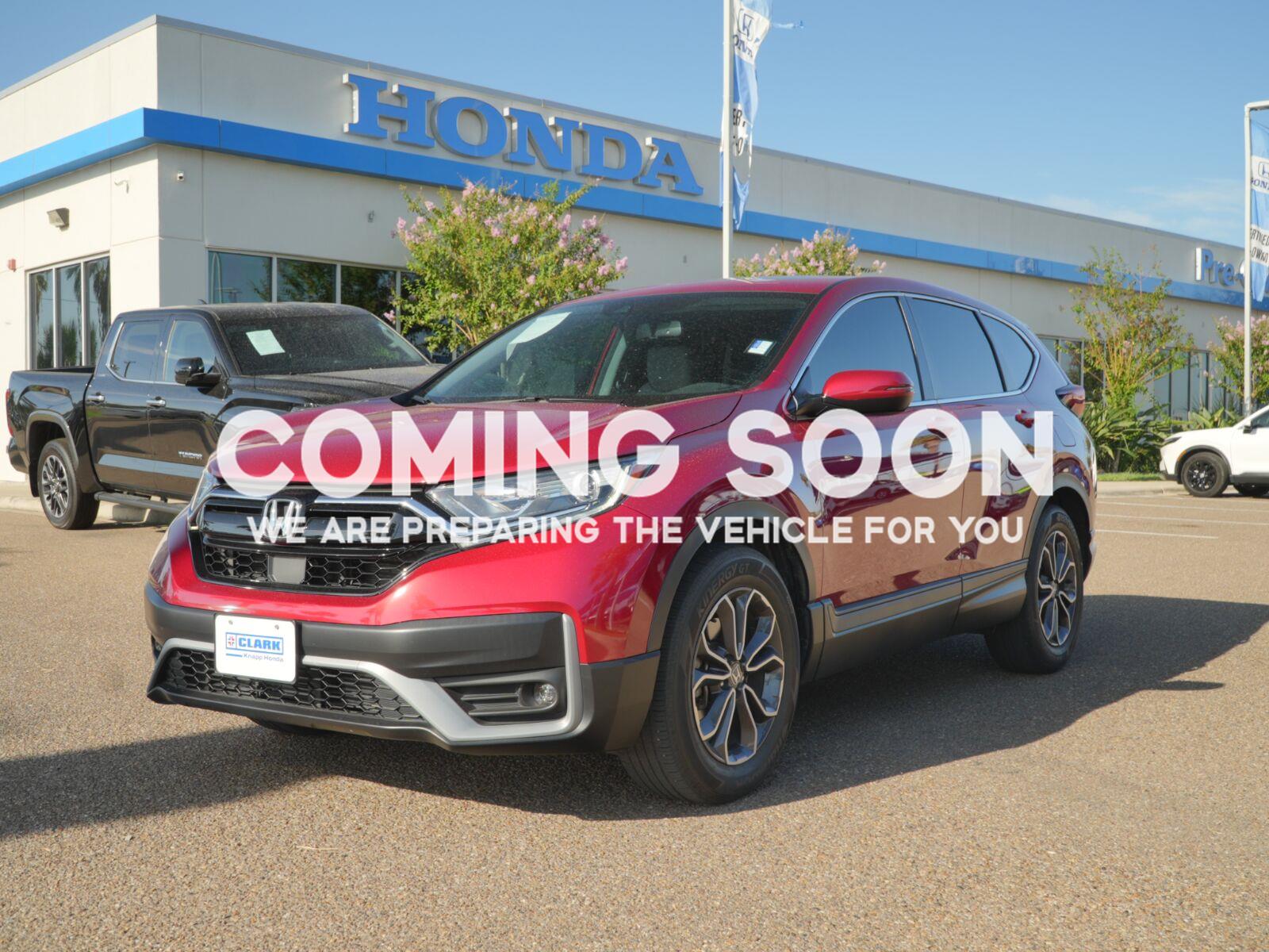 Radiant Red Metallic 2022 Honda CR-V SUV / Crossover Front-Wheel Drive Continuously Variable Transmission