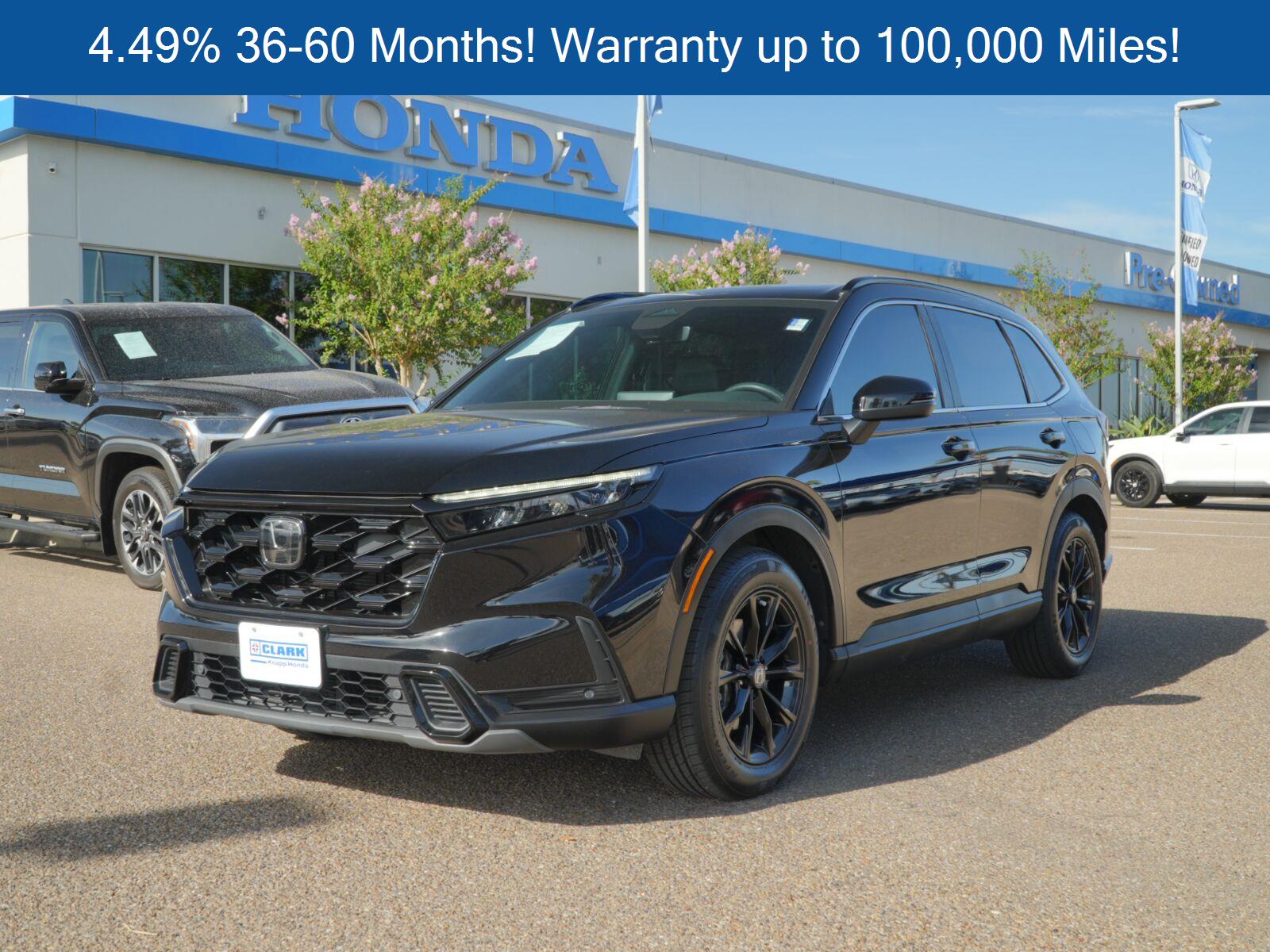 Crystal Black Pearl 2024 Honda CR-V Hybrid SUV / Crossover Front-Wheel Drive 1-Speed Dual Clutch