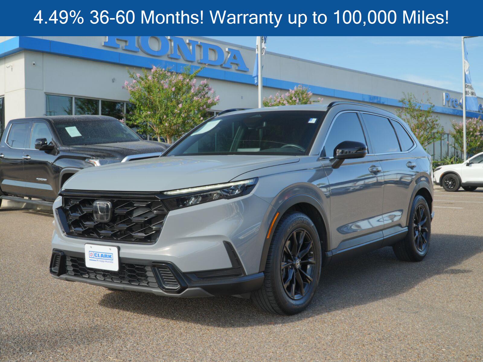 Urban Gray Pearl 2024 Honda CR-V Hybrid SUV / Crossover Front-Wheel Drive 1-Speed Dual Clutch