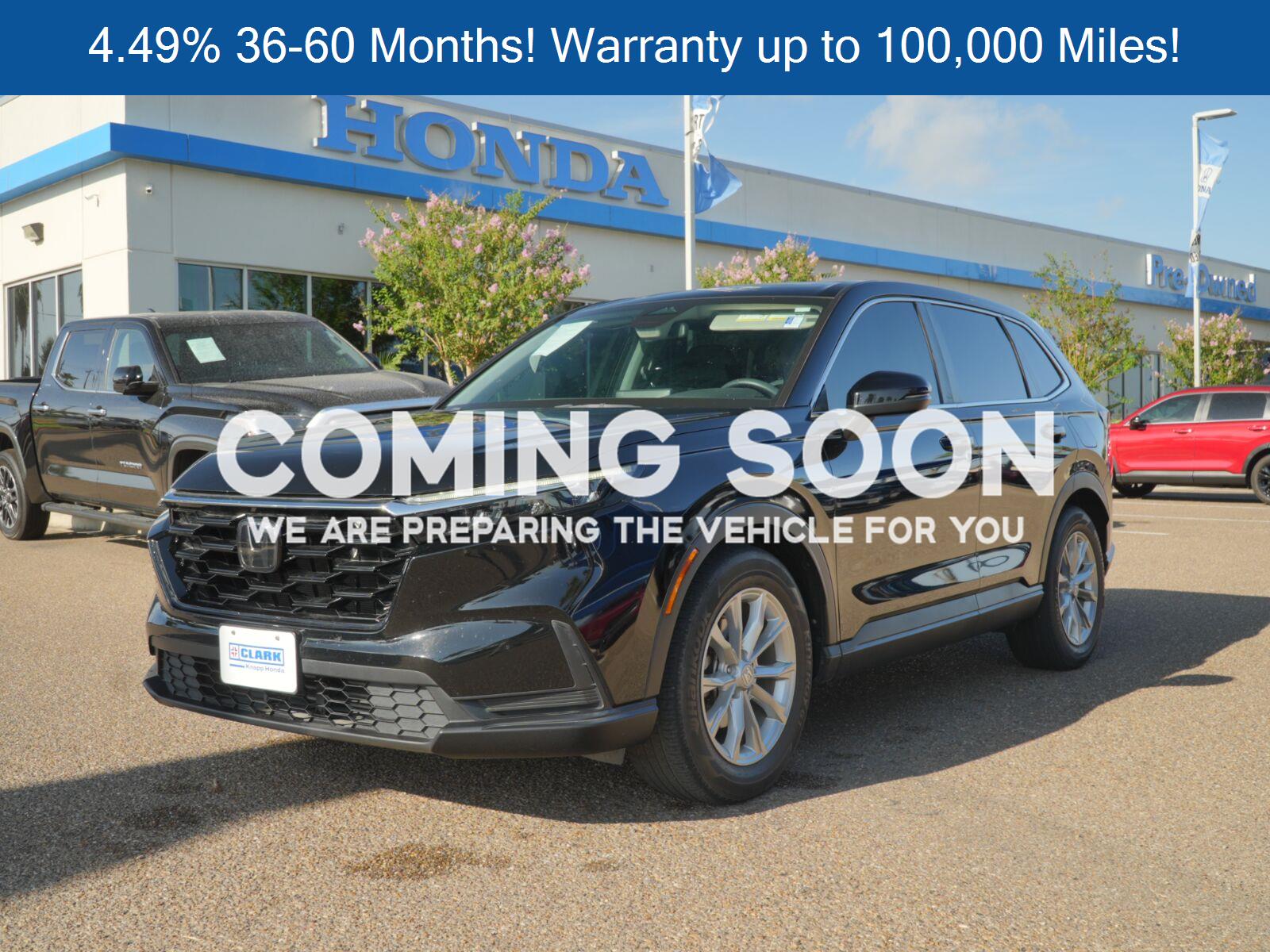 Crystal Black Pearl 2024 Honda CR-V SUV / Crossover Front-Wheel Drive Continuously Variable Transmission