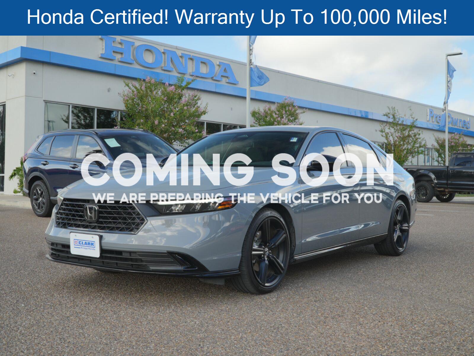 Urban Gray Pearl 2026 Honda Accord Hybrid Sedan Front-Wheel Drive Continuously Variable Transmission