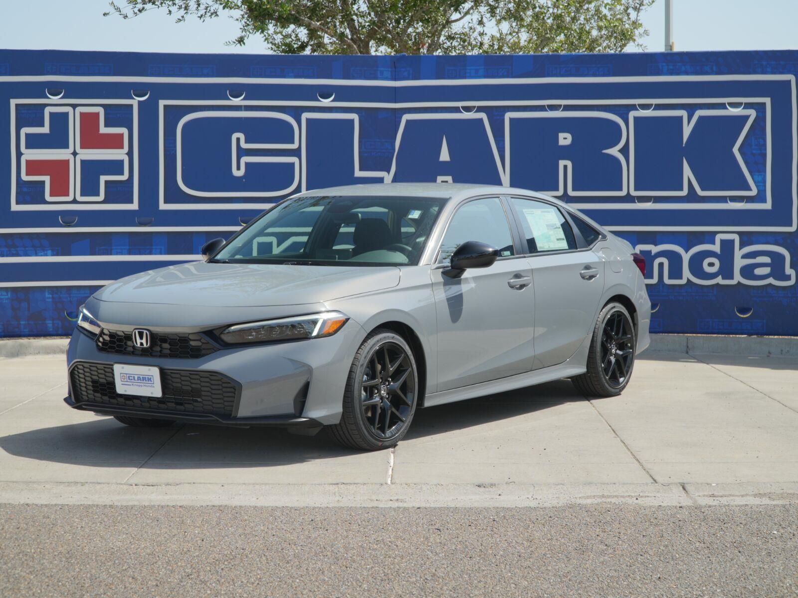Urban Gray Pearl 2026 Honda Civic Sedan Front-Wheel Drive Continuously Variable Transmission