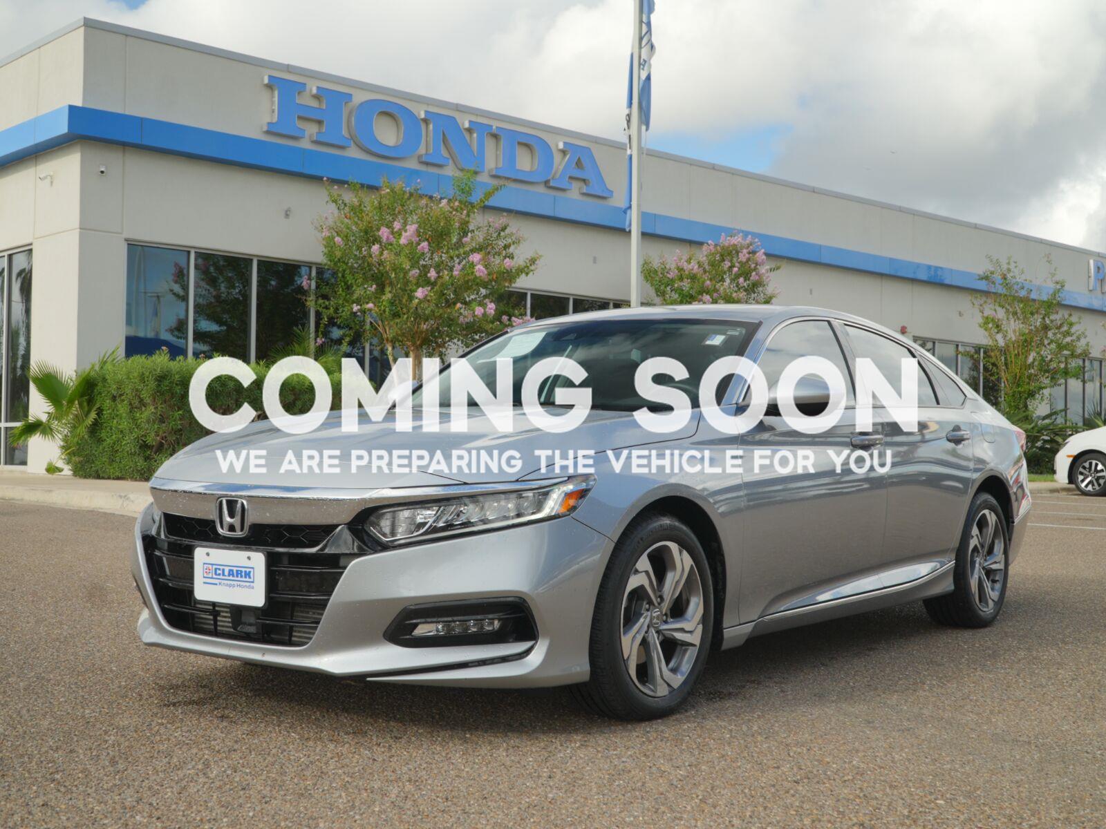 Lunar Silver Metallic 2020 Honda Accord Sedan Front-Wheel Drive Continuously Variable Transmission