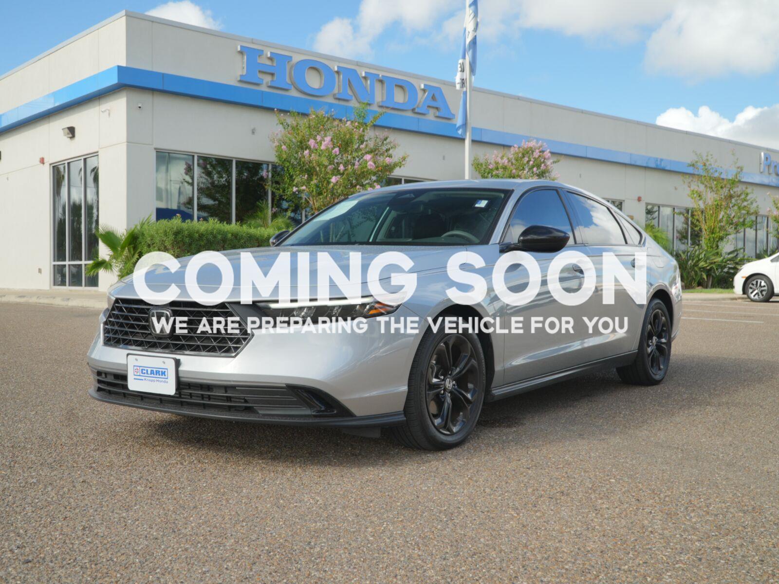 Solar Silver Metallic 2025 Honda Accord Sedan Front-Wheel Drive Continuously Variable Transmission