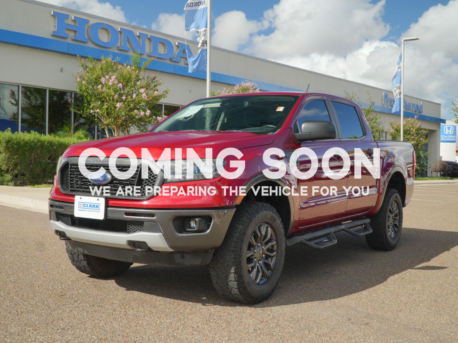 Rapid Red Metallic Tinted Clearcoat 2020 Ford Ranger Pickup Truck 4X2 Automatic