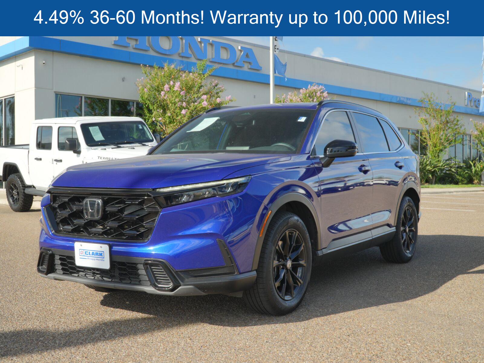 Still Night Pearl 2024 Honda CR-V Hybrid SUV / Crossover All-Wheel Drive 1-Speed Dual Clutch
