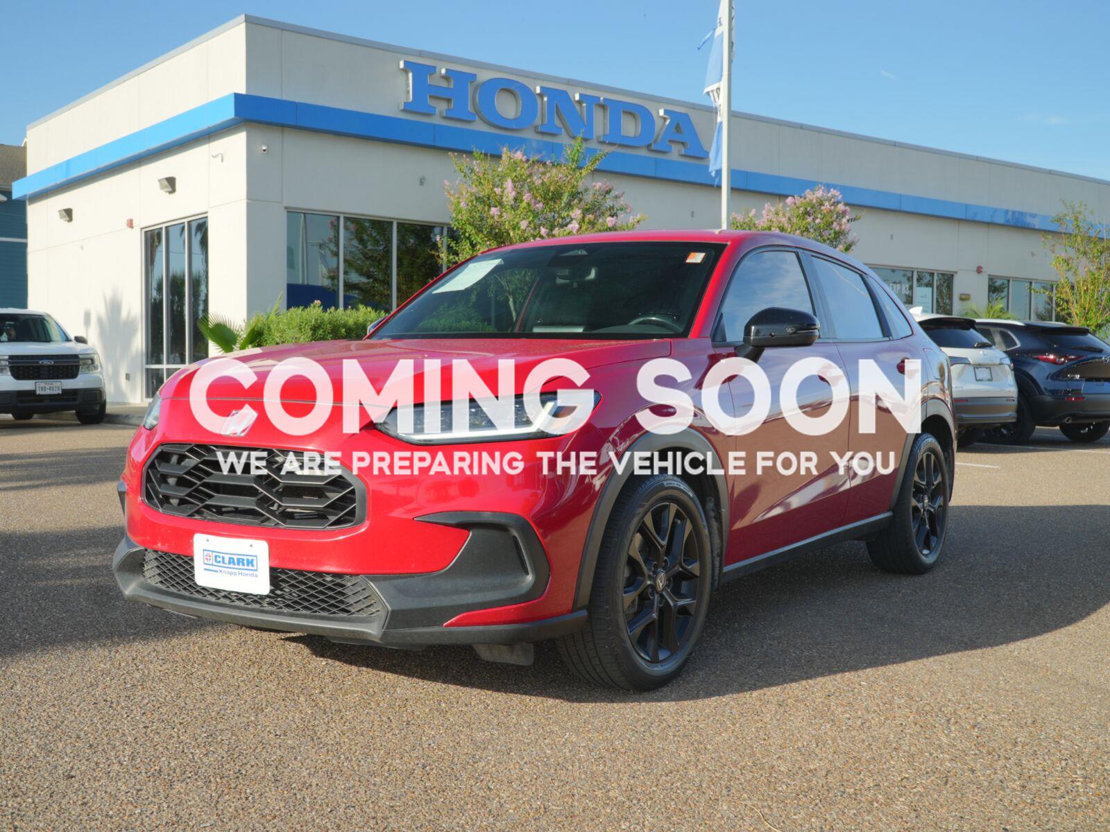 Milano Red 2023 Honda HR-V SUV / Crossover Front-Wheel Drive Continuously Variable Transmission