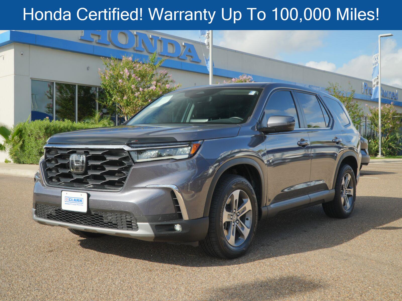 Gray (Modern Steel Metallic) 2025 Honda Pilot SUV / Crossover Front-Wheel Drive Automatic