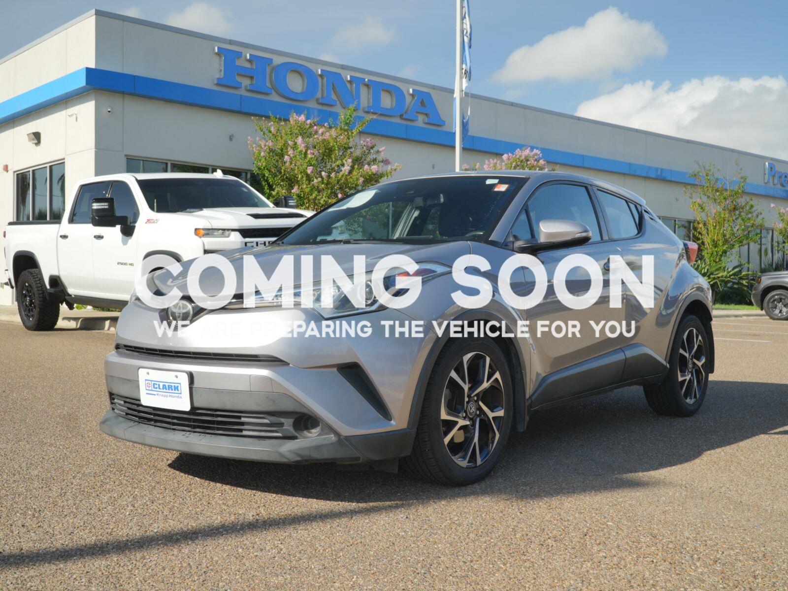 Silver Knockout Metallic 2018 Toyota C-HR SUV / Crossover Front-Wheel Drive Continuously Variable Transmission