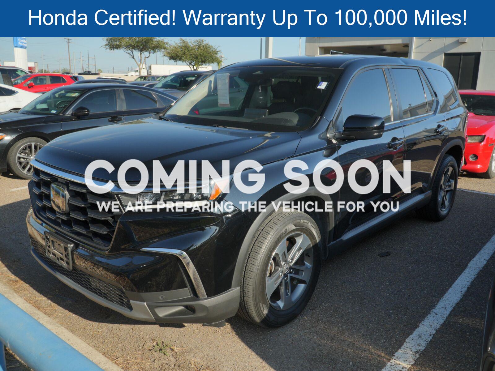 Crystal Black Pearl 2024 Honda Pilot SUV / Crossover Front-Wheel Drive Automatic