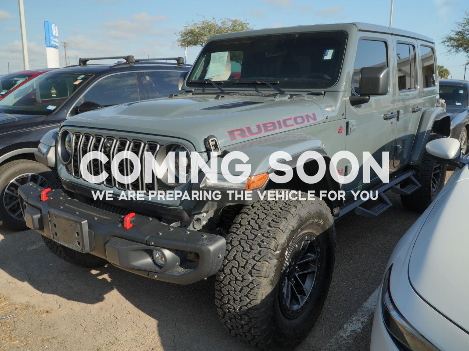 Anvil Clearcoat 2025 Jeep Wrangler SUV / Crossover Four-Wheel Drive 8-Speed Automatic