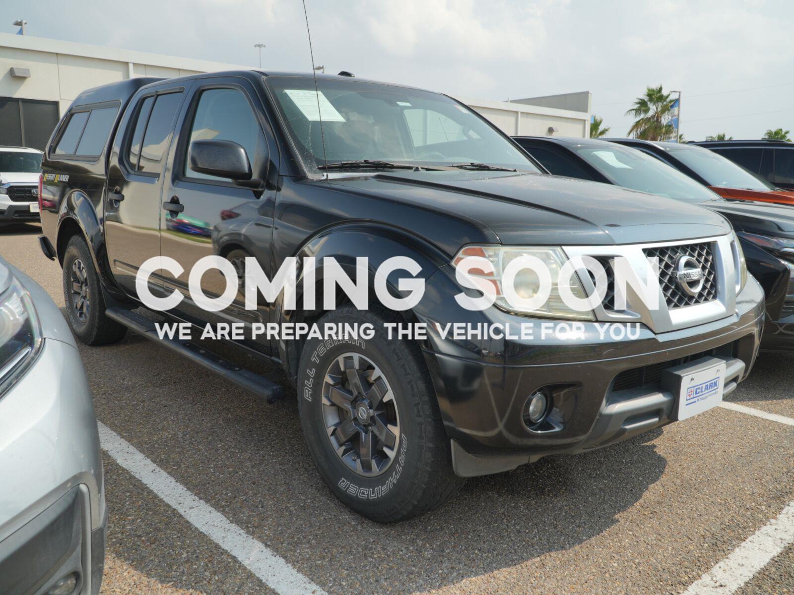 Super Black 2015 Nissan Frontier Pickup Truck 4X2 Automatic