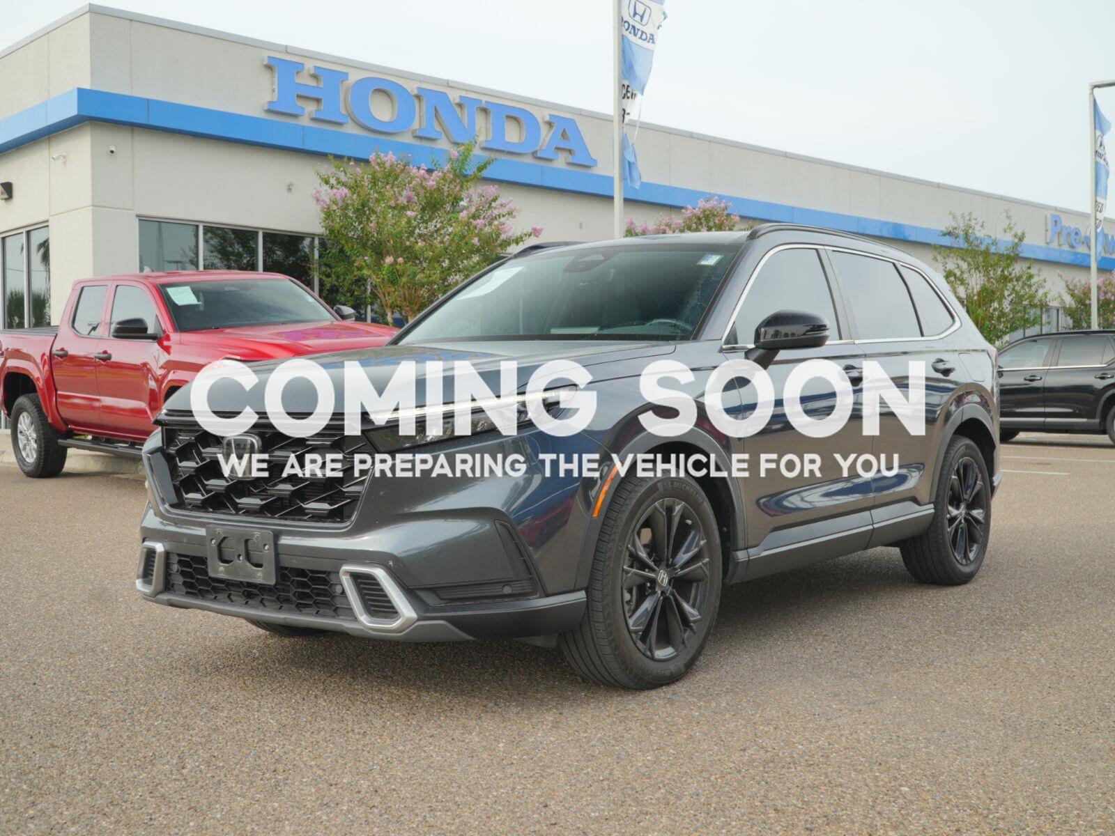Meteorite Gray Metallic 2025 Honda CR-V Hybrid SUV / Crossover All-Wheel Drive Continuously Variable Transmission