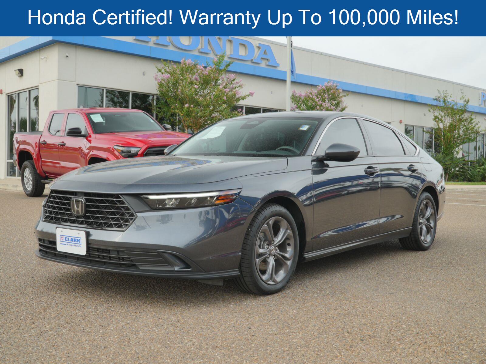 Meteorite Gray Metallic 2024 Honda Accord Sedan Front-Wheel Drive Continuously Variable Transmission
