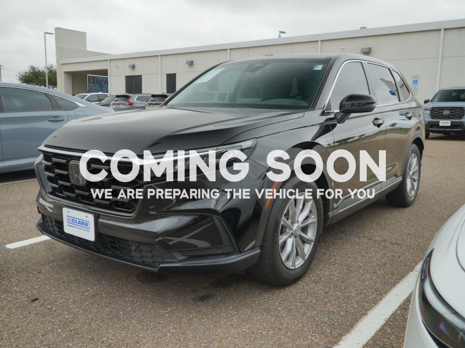 Crystal Black Pearl 2024 Honda CR-V SUV / Crossover Front-Wheel Drive Continuously Variable Transmission