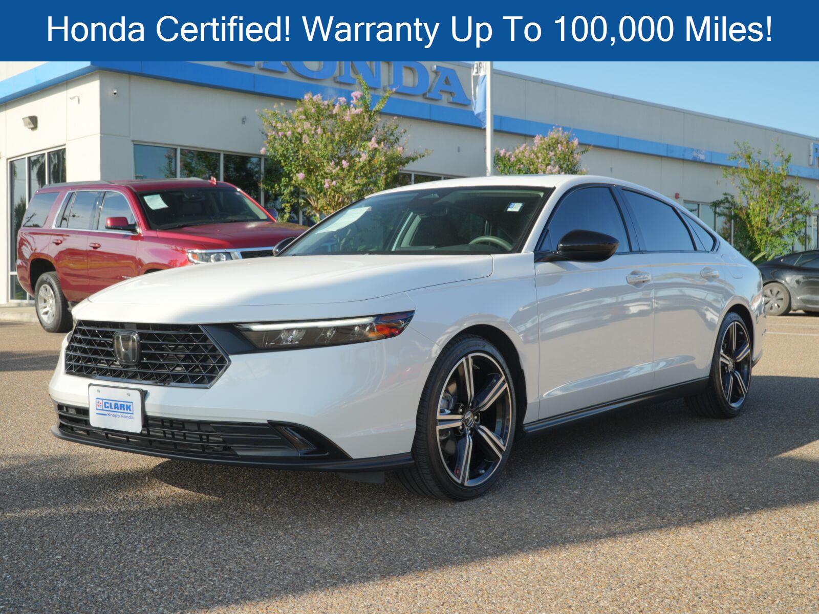 Platinum White Pearl 2026 Honda Accord Sedan Front-Wheel Drive Continuously Variable Transmission