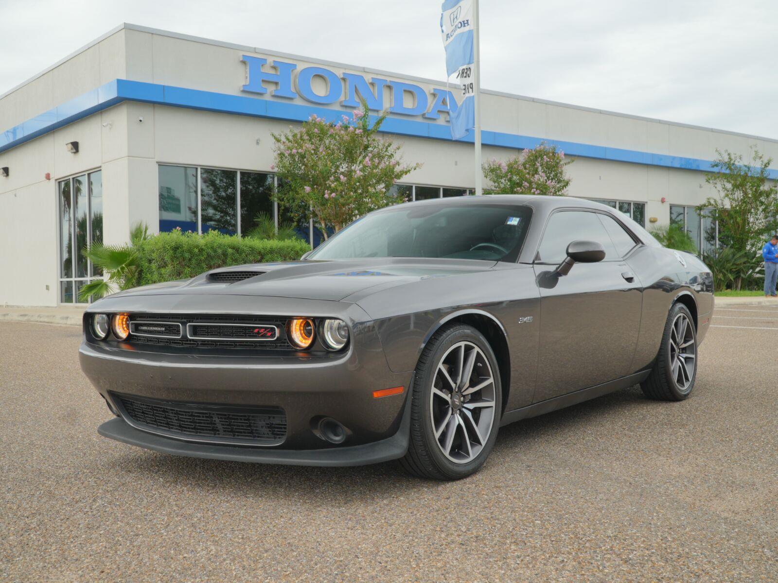 Gray (Granite Pearlcoat) 2023 Dodge Challenger Coupe Rear-Wheel Drive 8-Speed Automatic