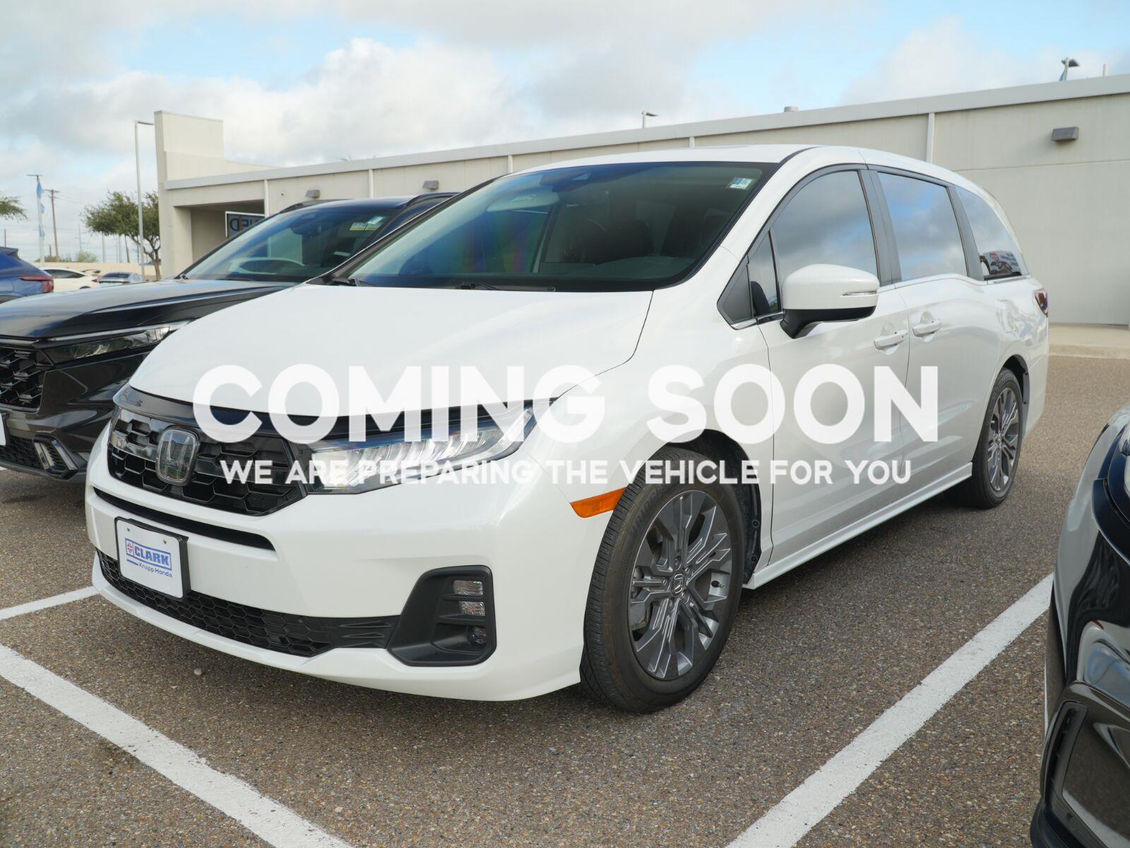 Platinum White Pearl 2025 Honda Odyssey Minivan Front-Wheel Drive Automatic