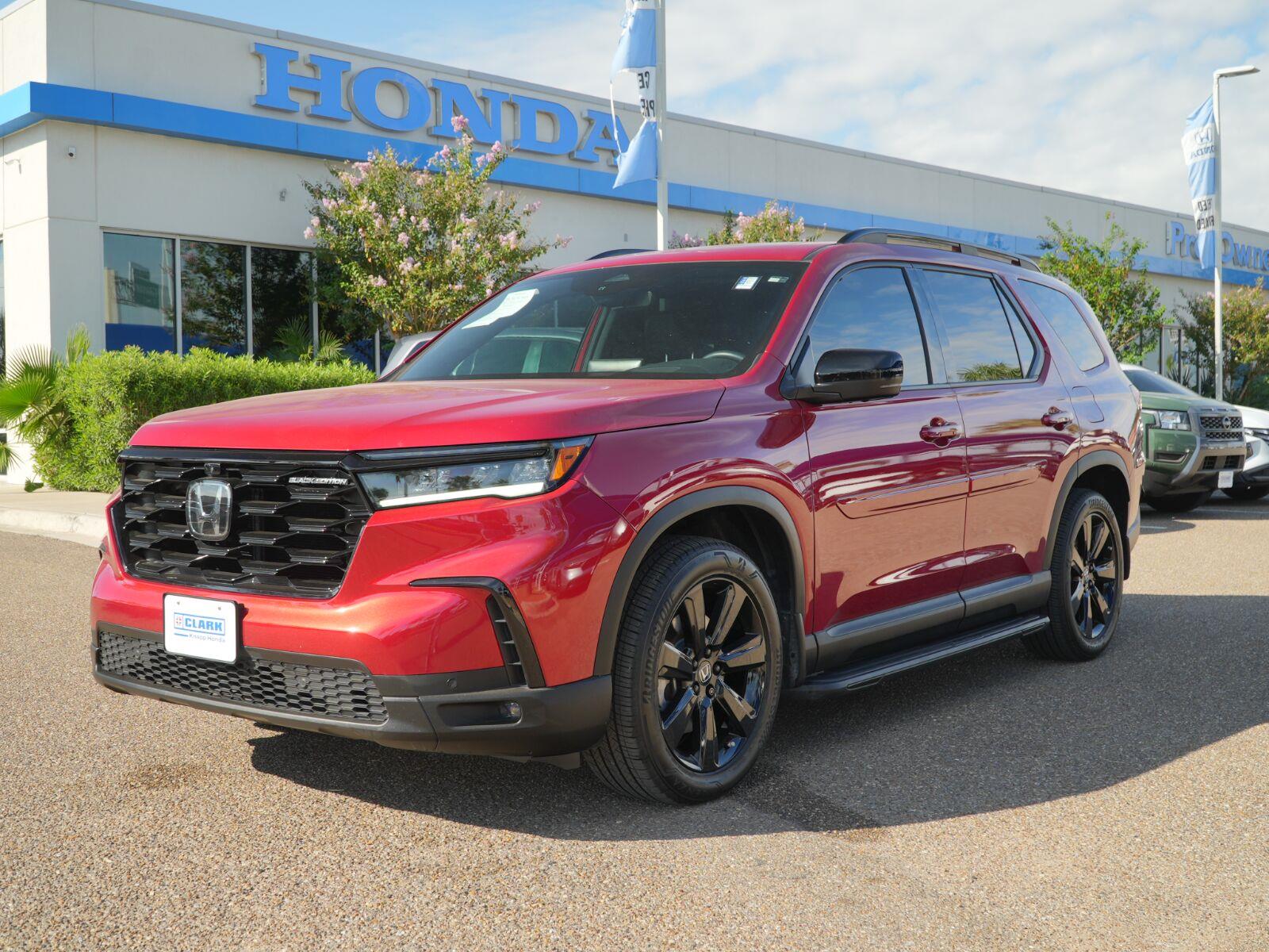 Radiant Red Metallic II 2025 Honda Pilot SUV / Crossover All-Wheel Drive Automatic