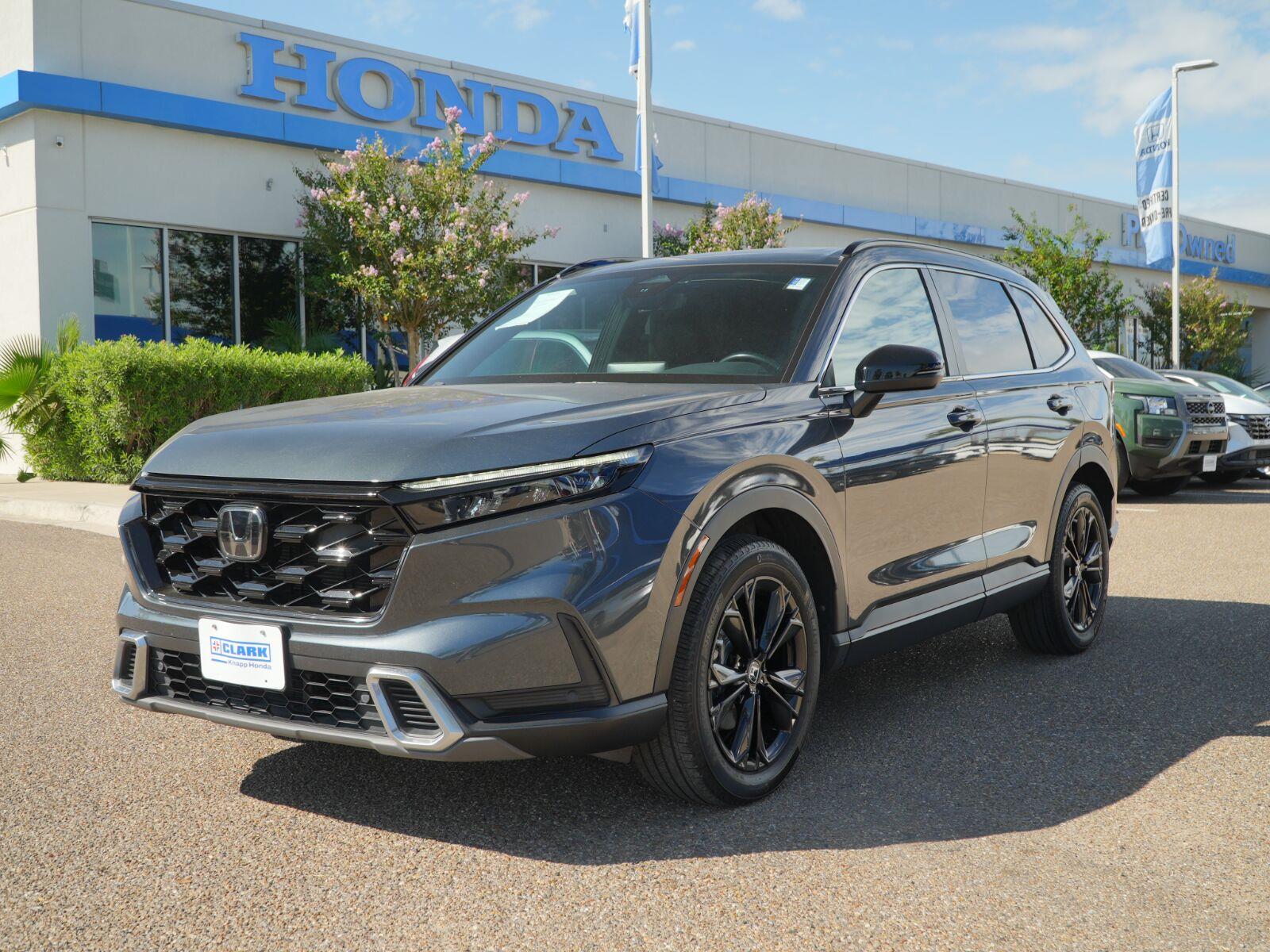 Meteorite Gray Metallic 2025 Honda CR-V Hybrid SUV / Crossover All-Wheel Drive Continuously Variable Transmission