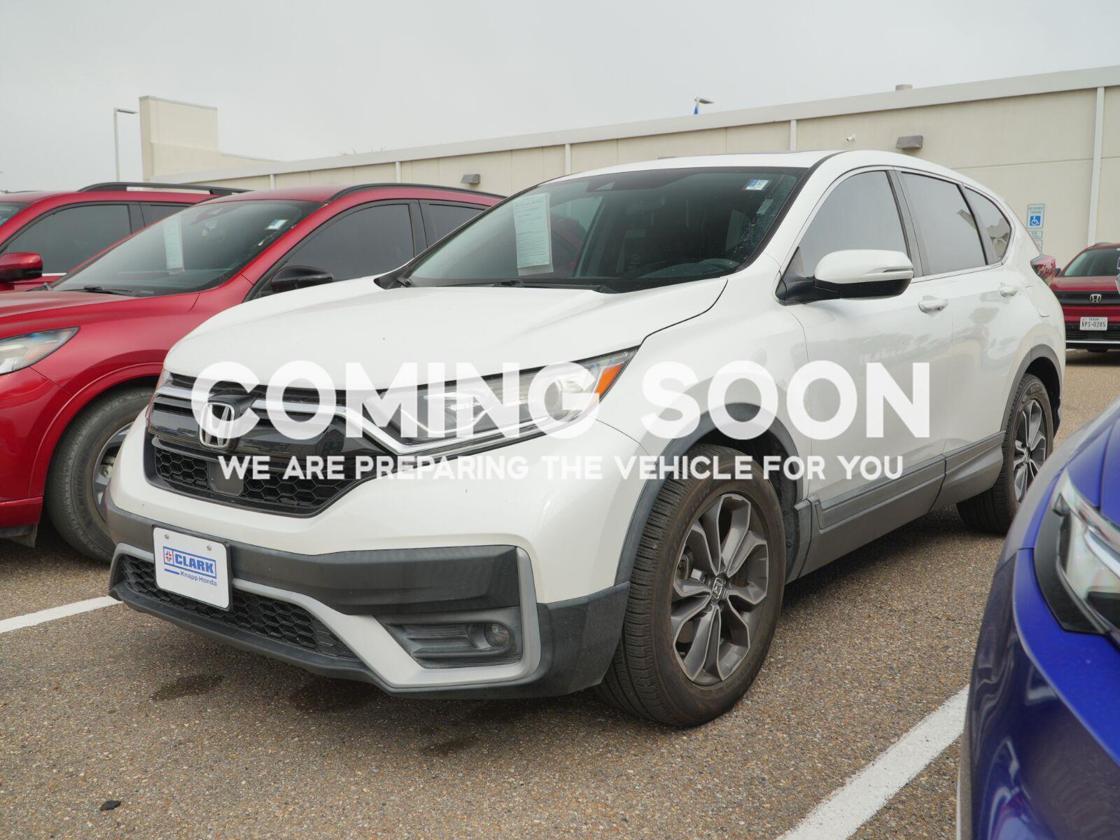 Platinum White Pearl 2020 Honda CR-V SUV / Crossover Front-Wheel Drive Continuously Variable Transmission