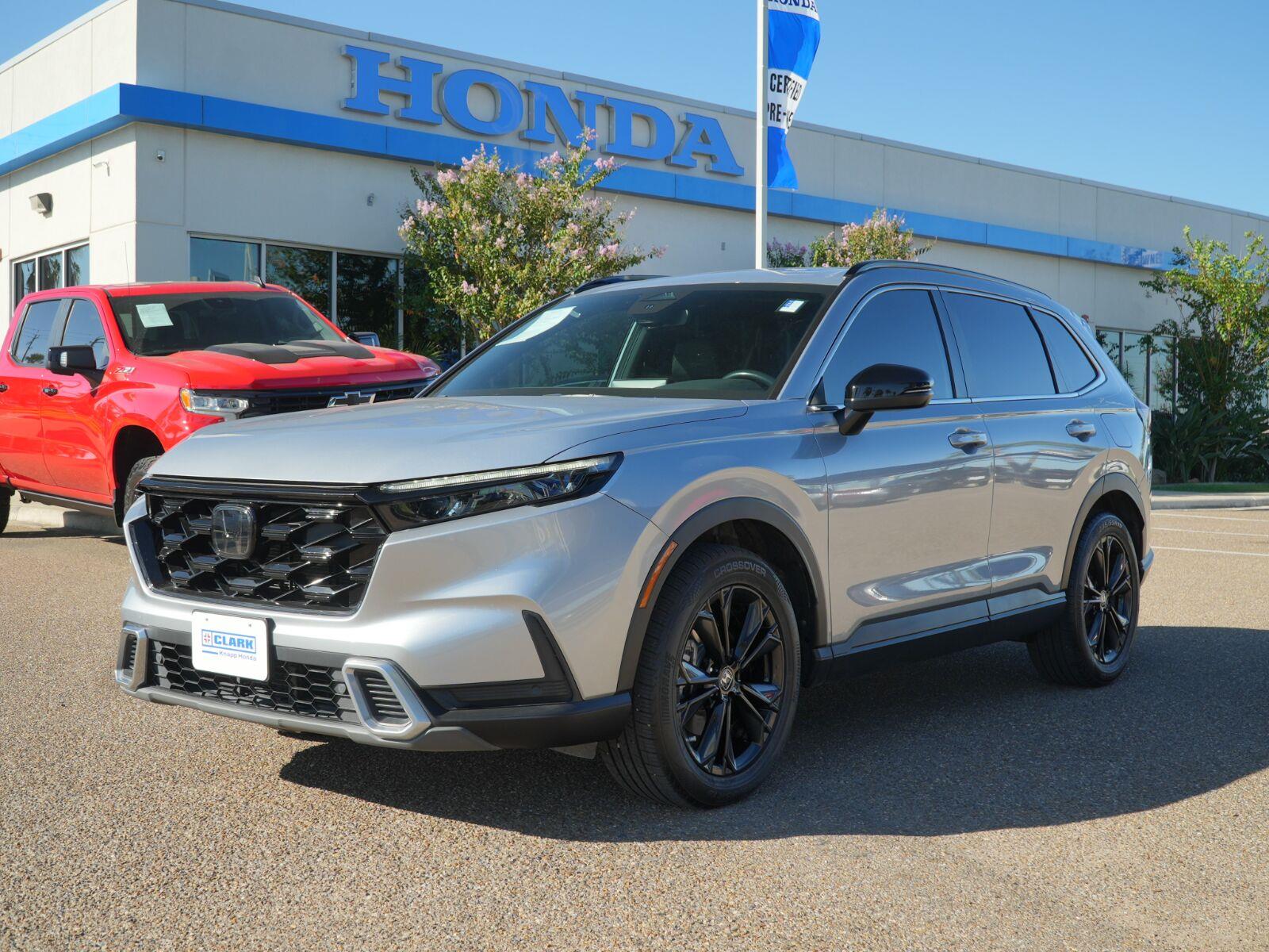 Lunar Silver Metallic 2023 Honda CR-V Hybrid SUV / Crossover All-Wheel Drive Continuously Variable Transmission