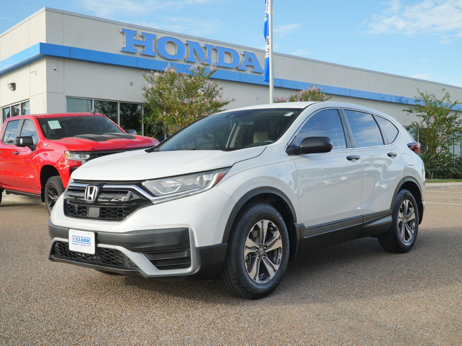Platinum White Pearl 2021 Honda CR-V SUV / Crossover Front-Wheel Drive Continuously Variable Transmission