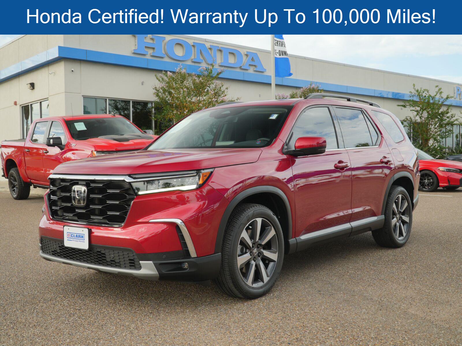 Radiant Red Metallic II 2025 Honda Pilot SUV / Crossover All-Wheel Drive Automatic