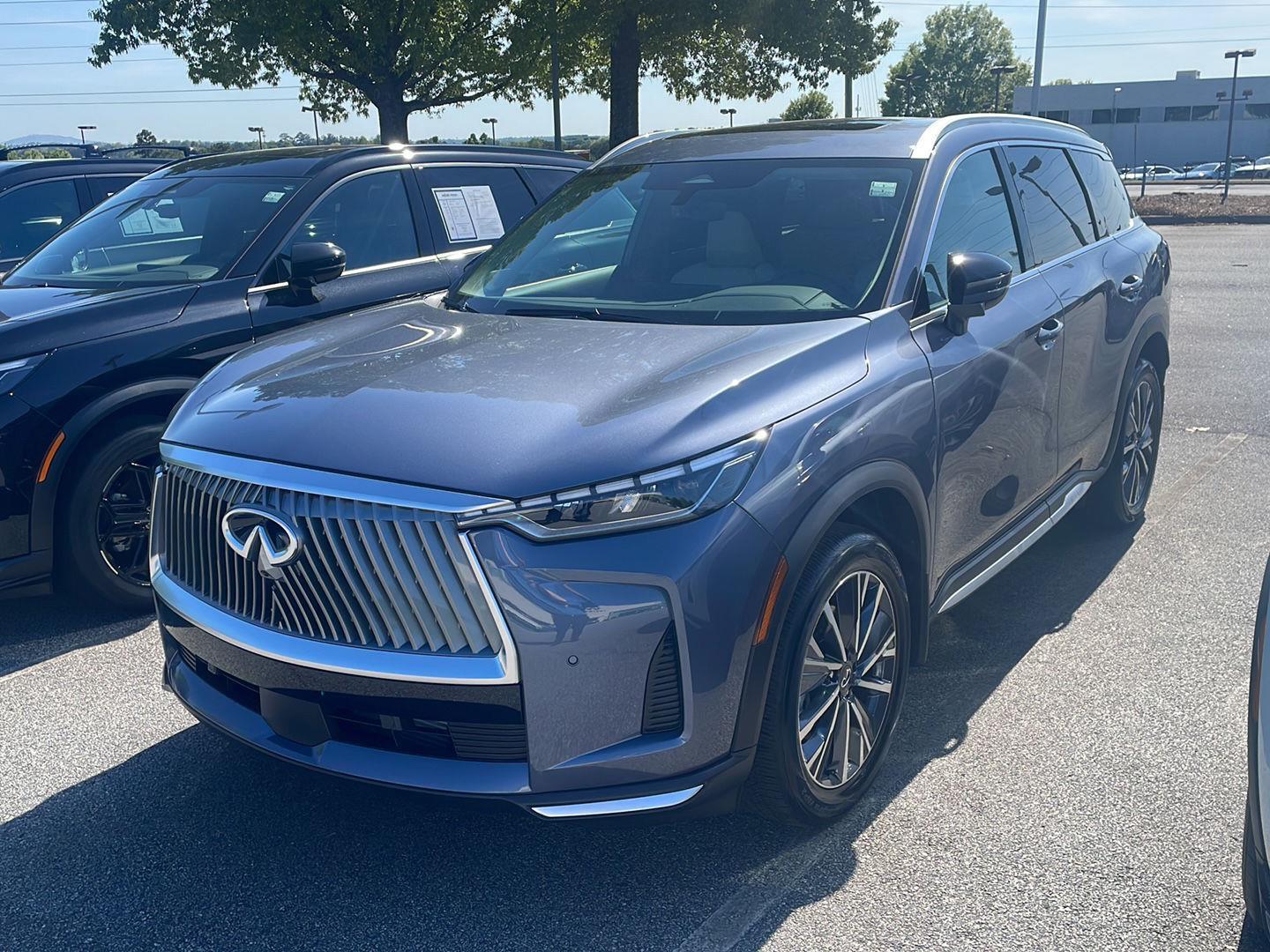 Moonbow Blue 2026 INFINITI QX60 Luxe FWD SUV / Crossover Front-Wheel Drive Automatic