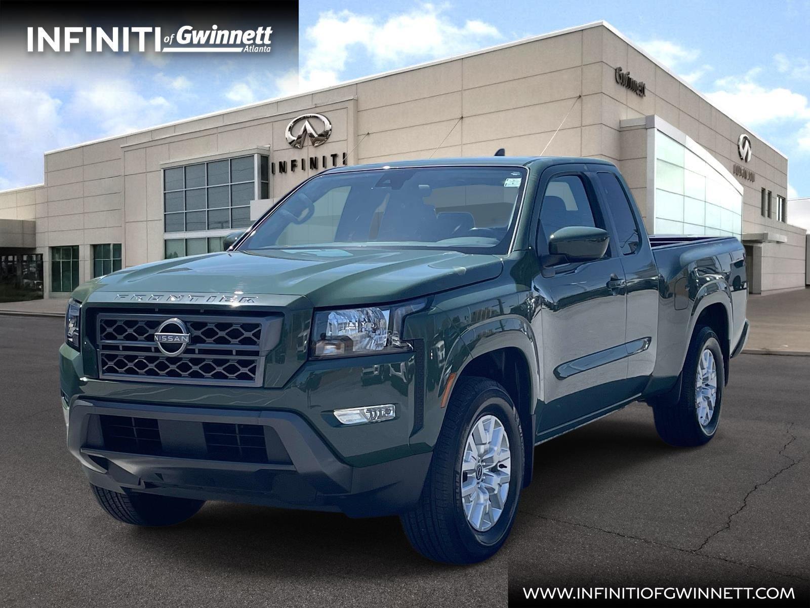 Tactical Green Metallic 2024 Nissan Frontier SV King Cab RWD Pickup Truck 4X2 Automatic