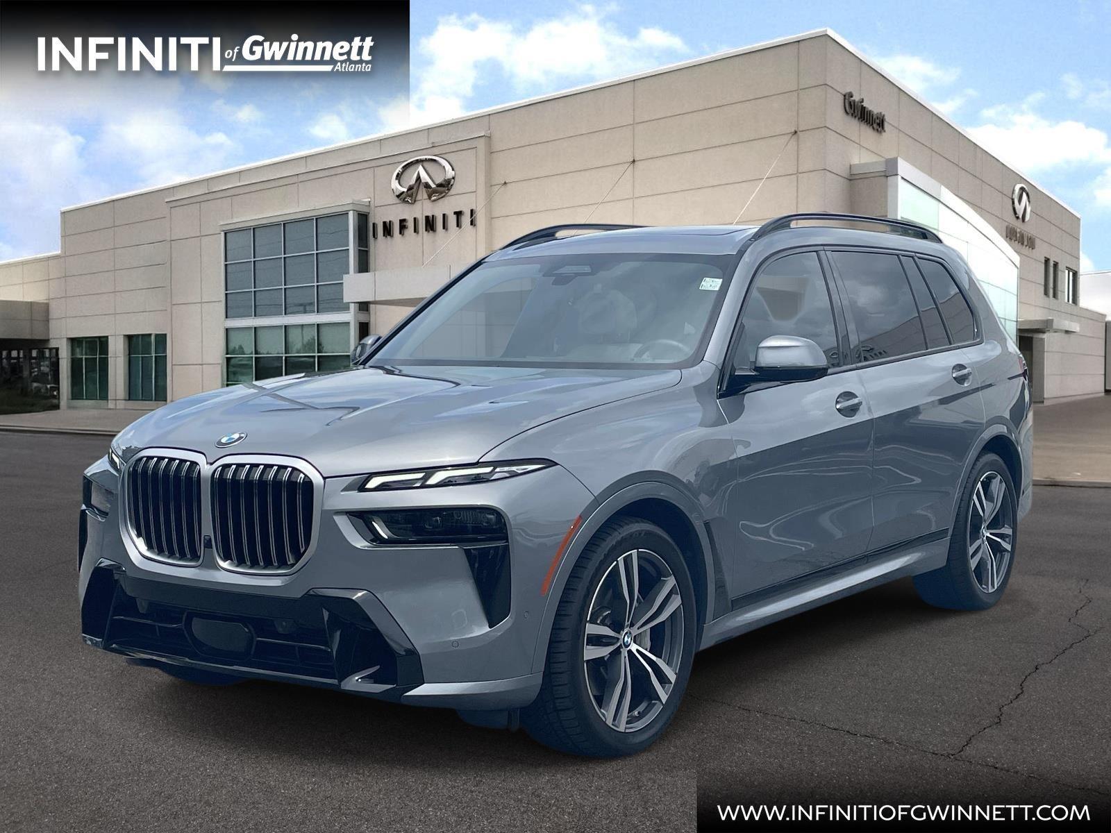 Gray (Skyscraper Grey Metallic) 2023 BMW X7 xDrive40i AWD SUV / Crossover All-Wheel Drive Automatic
