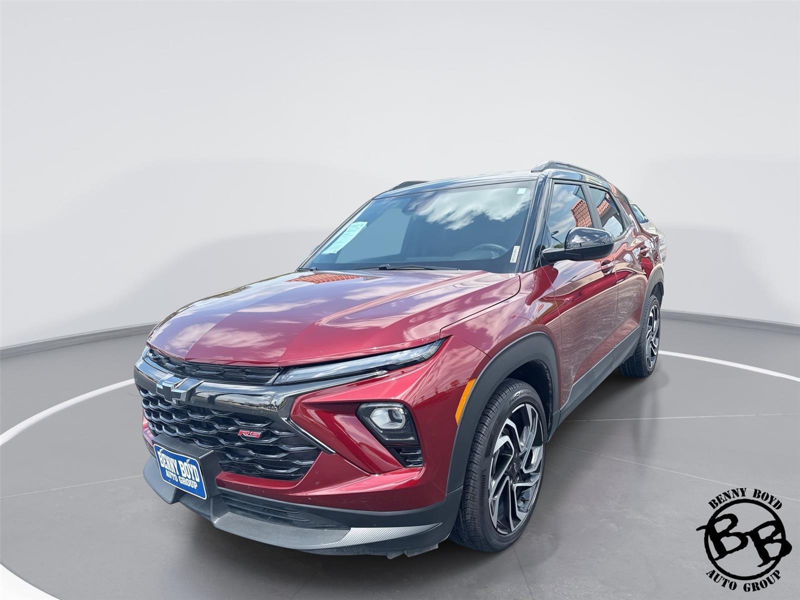 Red (Crimson Metallic) 2025 Chevrolet Trailblazer RS FWD SUV / Crossover Front-Wheel Drive Continuously Variable Transmission