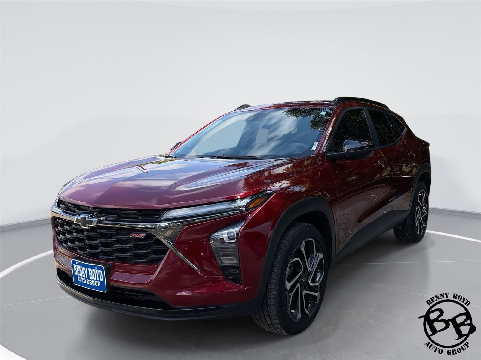 Red (Crimson Metallic) 2025 Chevrolet Trax RS with 2RS FWD SUV / Crossover Front-Wheel Drive 6-Speed Automatic