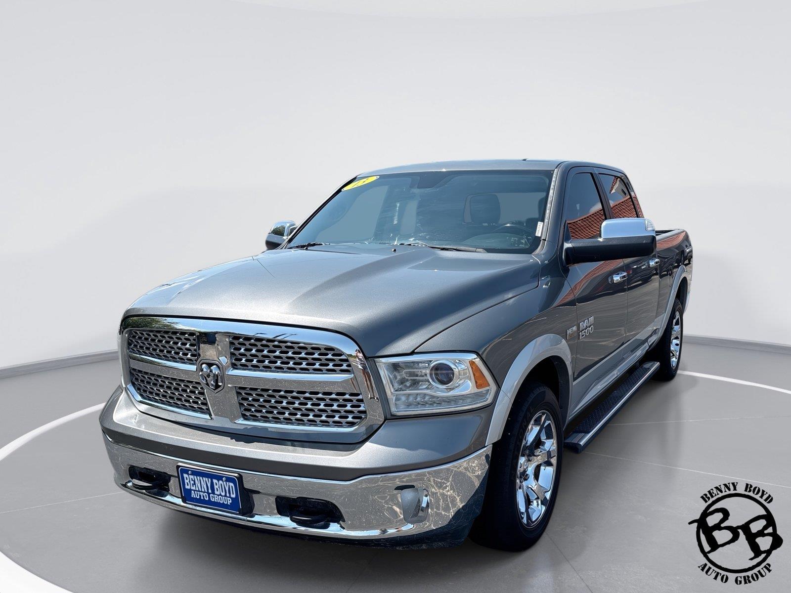 Mineral Gray Metallic Clearcoat 2013 RAM 1500 Pickup Truck Four-Wheel Drive 8-Speed Automatic