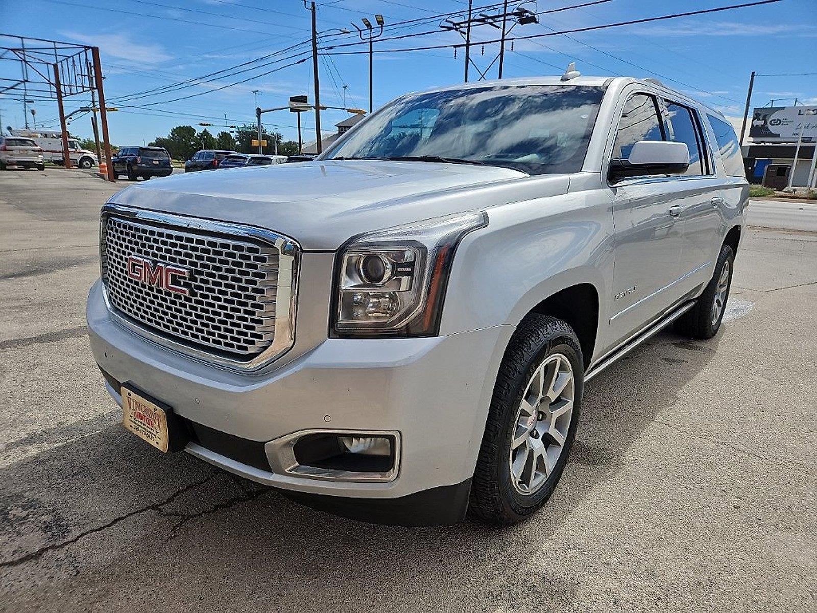 Quicksilver Metallic 2017 GMC Yukon XL SUV / Crossover Four-Wheel Drive 8-Speed Automatic